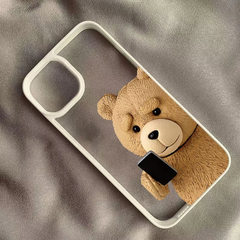 Cartoon Teddy Bear Phone Case