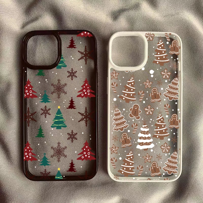 Christmas Tree Snowman Phone Case