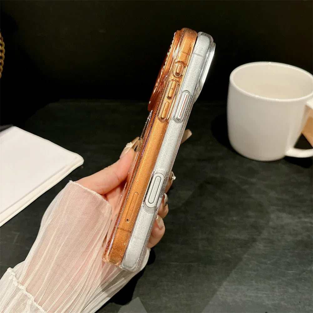 Luxury Diamond Glitter For Magsafe Case For iPhone