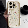 Matte Silicone Flower Phone Case