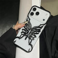 Plating Hollow Butterfly Pattern Case For iPhone