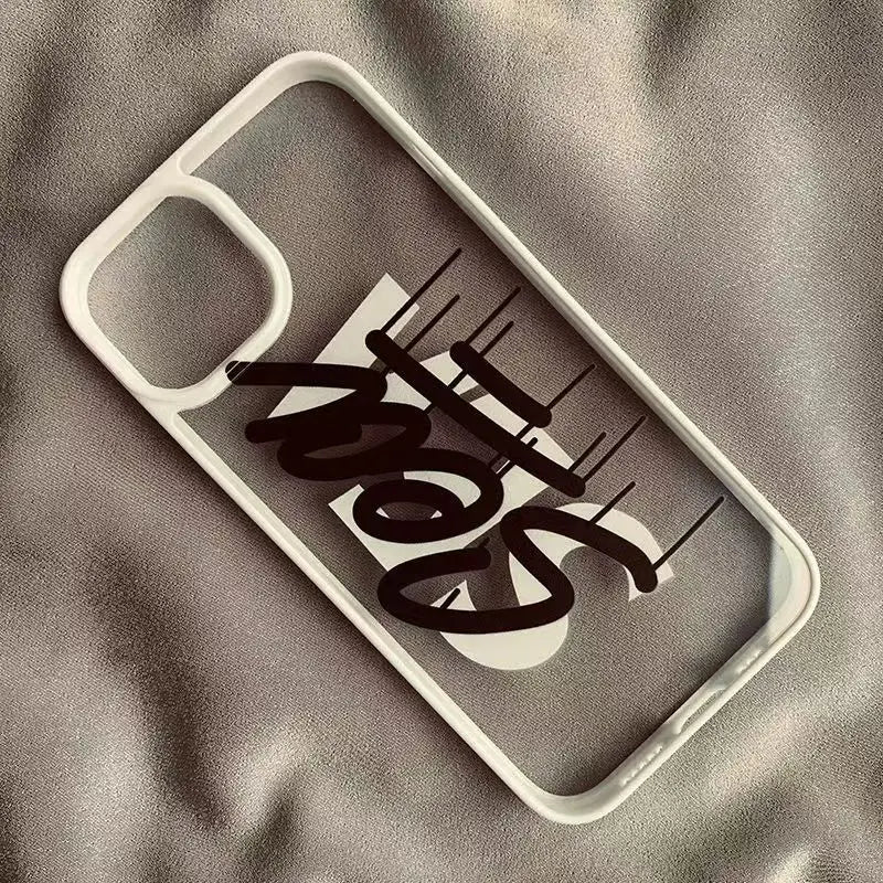 Trendy Brand Creative Transparent Phone Case