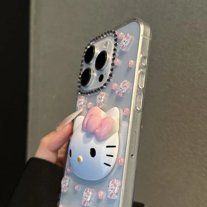 Kawaii Hello Kitty Cartoon  Phone Case Suitable For iPhone