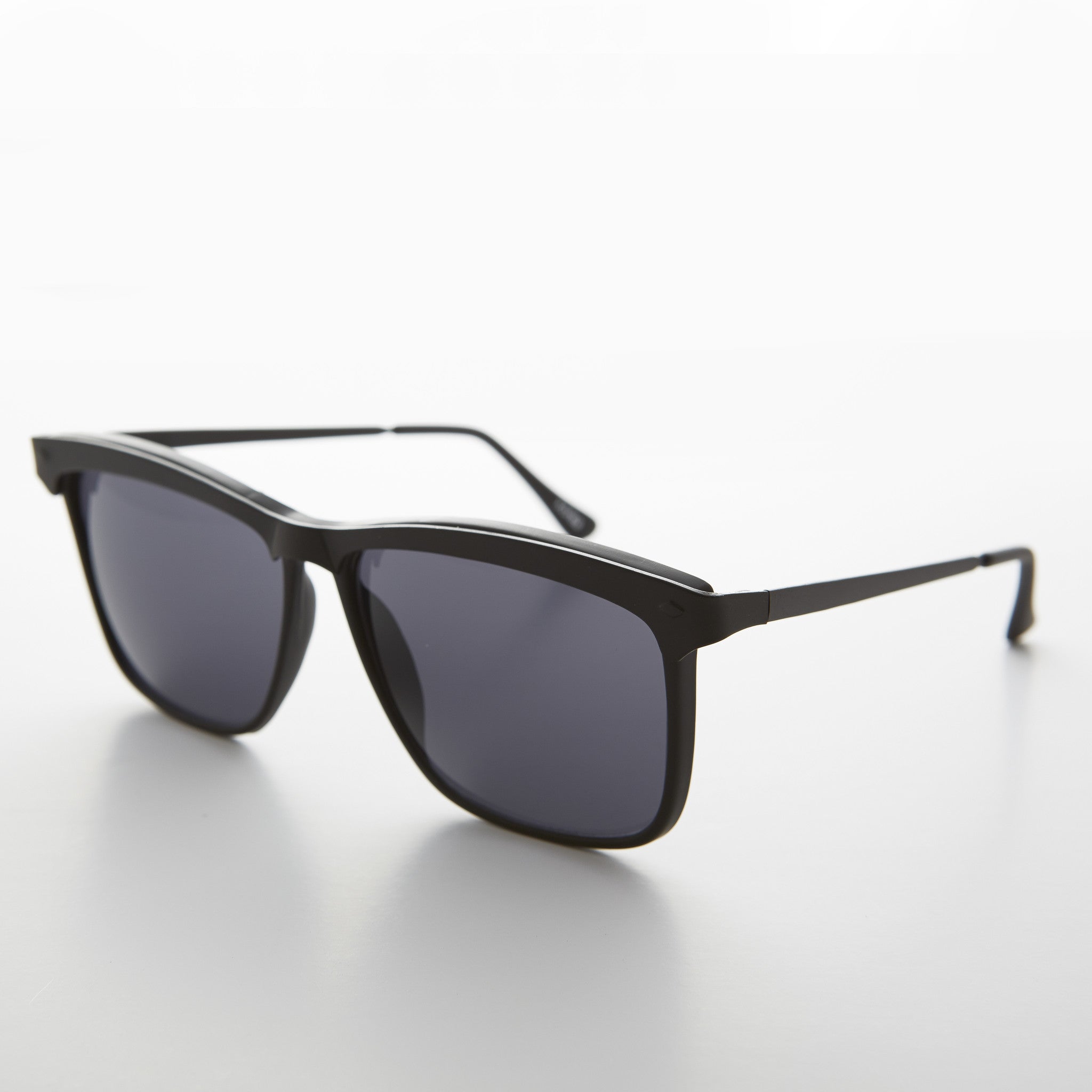 Gold Brow Line Vintage Sunglasses - Spinderella