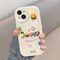 SpongeBob Friend Toy Cartoon Wave Soft Phone Case