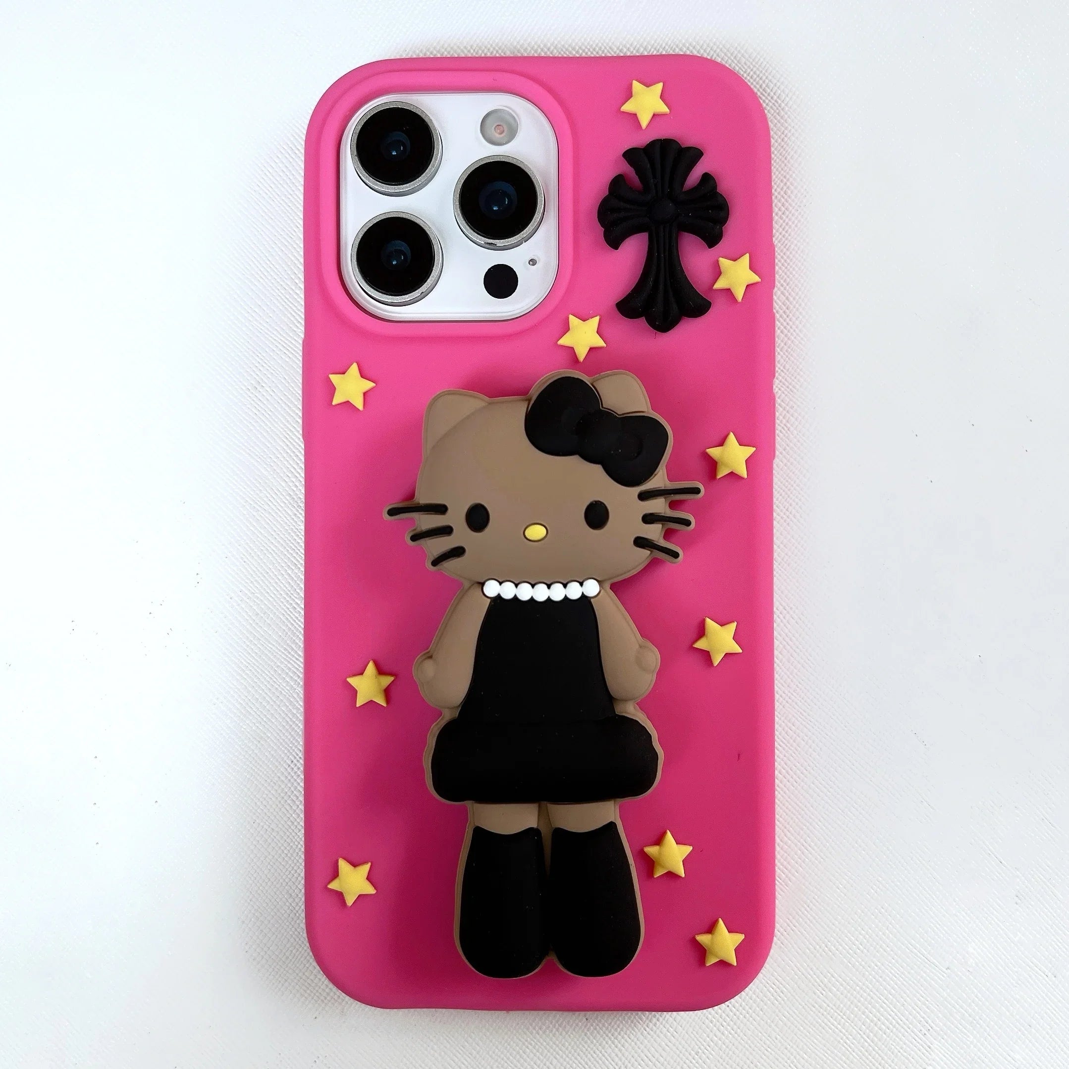 Leather Long Legs Hellokittys Mobile Phone Case Bracket Suitable For iPhone