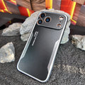Shockproof Alloy Matte Metal Phone Case For iPhone
