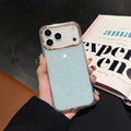 Luxury Glitter Shell Pattern Plating Phone Case For iPhone