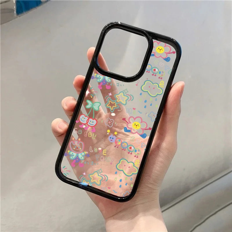 Mini Cute Colorful Cartoon Pattern Cover Phone Case