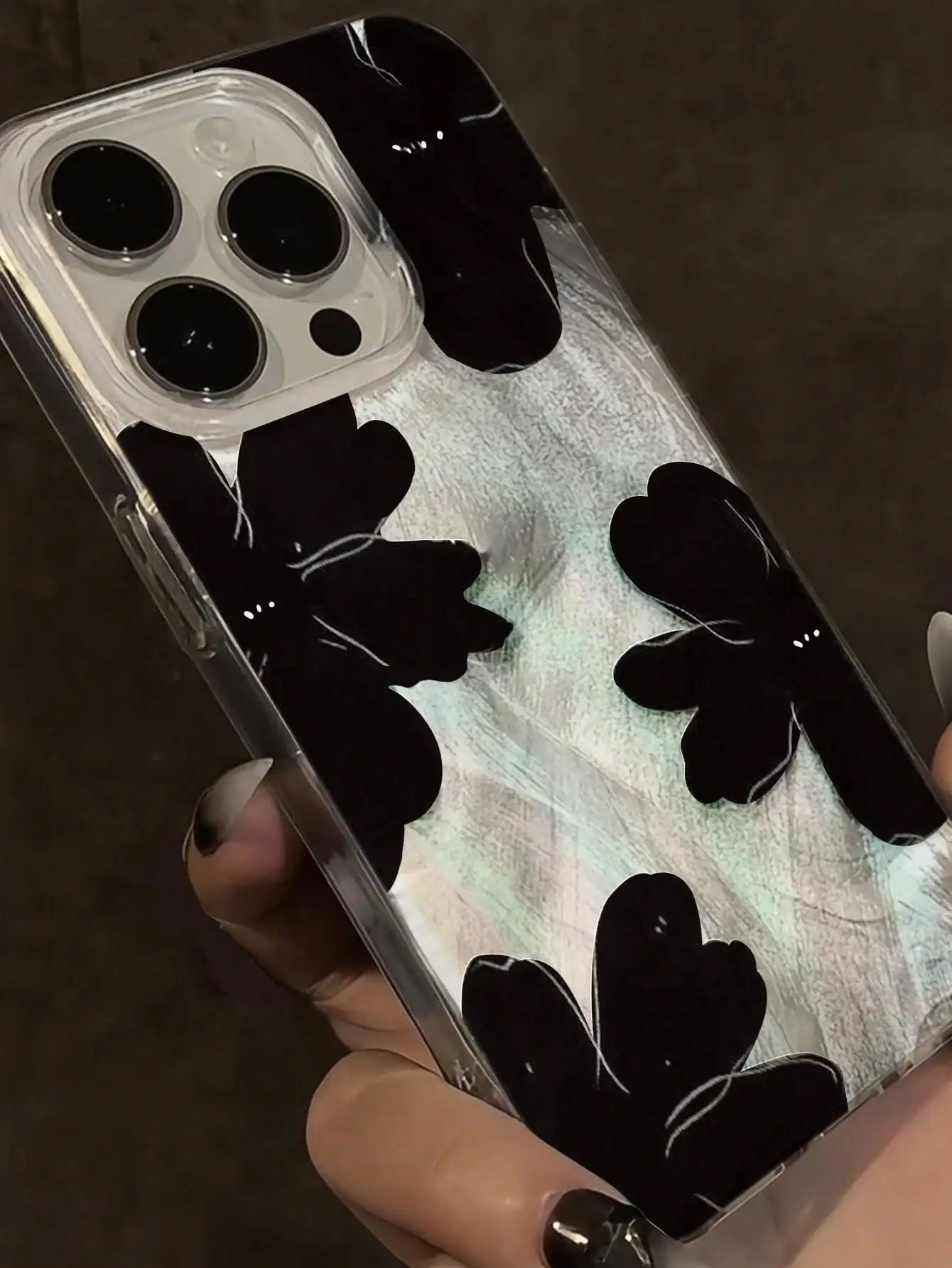 Rose Floral Painted Phone Case