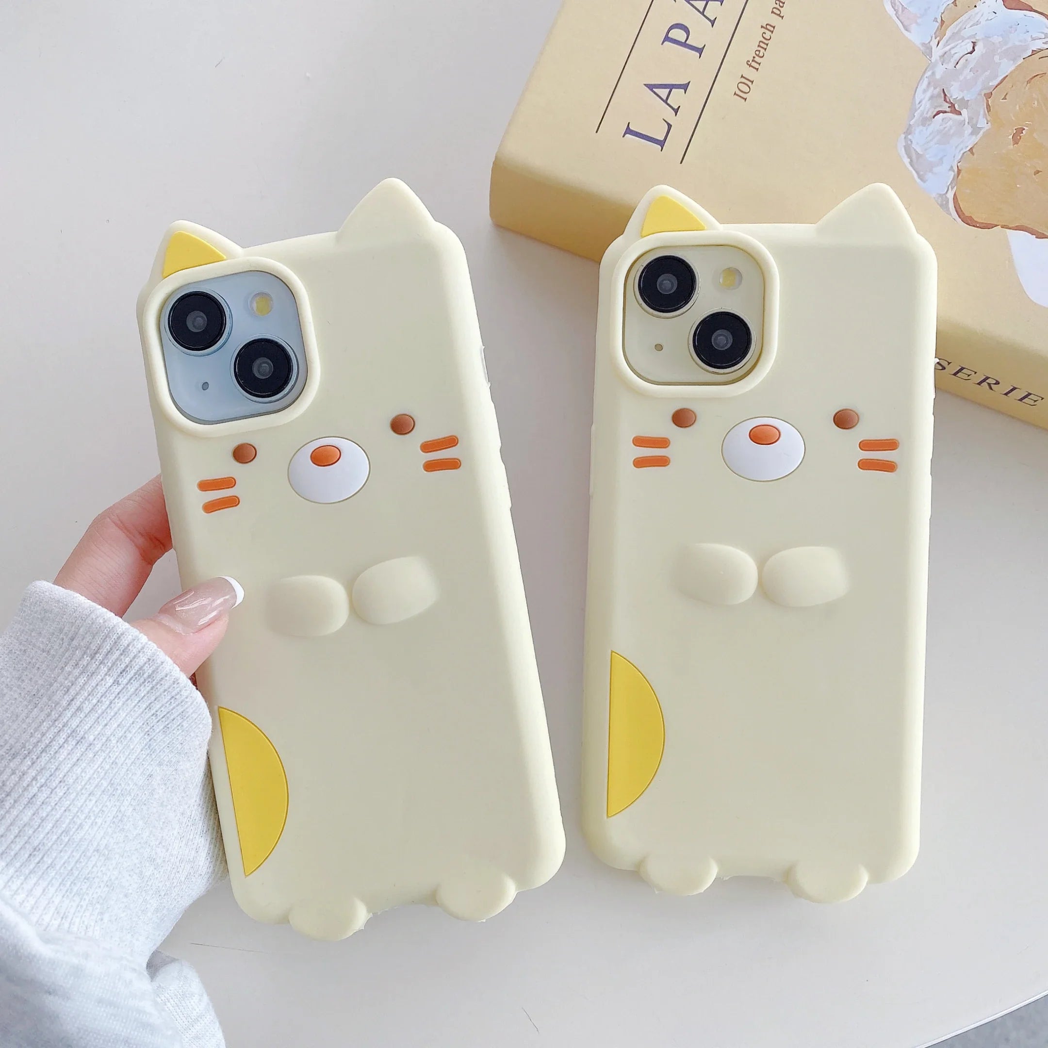 Kawaii Cartoon Sumikko Gurashi Cat Phone Case