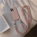 Cord Strap Lanyard Siliocne Phone Case For iPhone