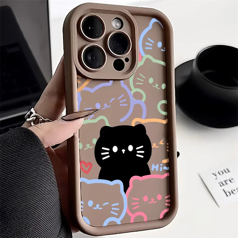 Black Cat Phone Case