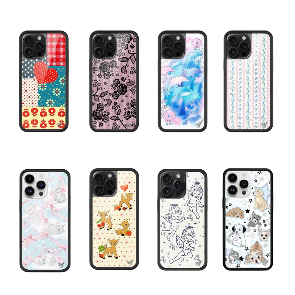 New Wildflower 3D WF Strawberry Phone Case for iPhone