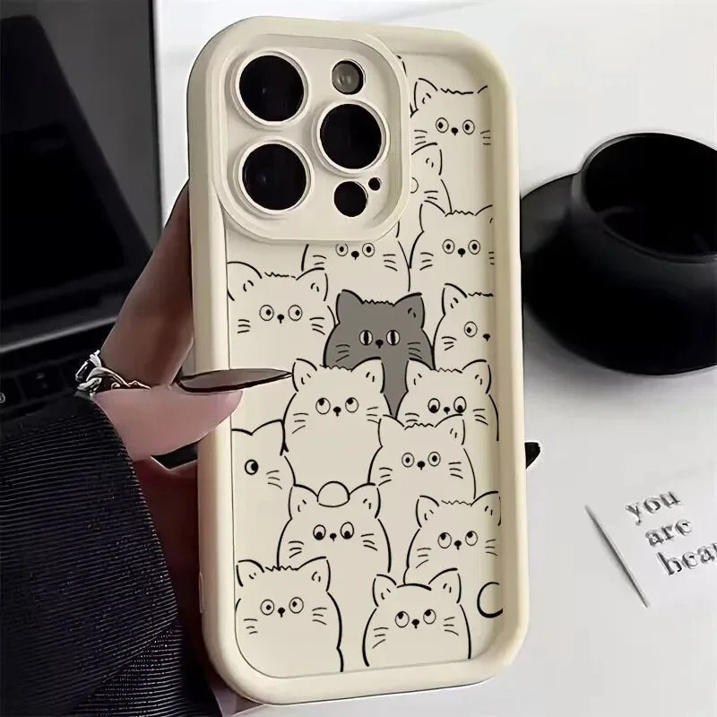 Original Funny Cat Women Phone Case