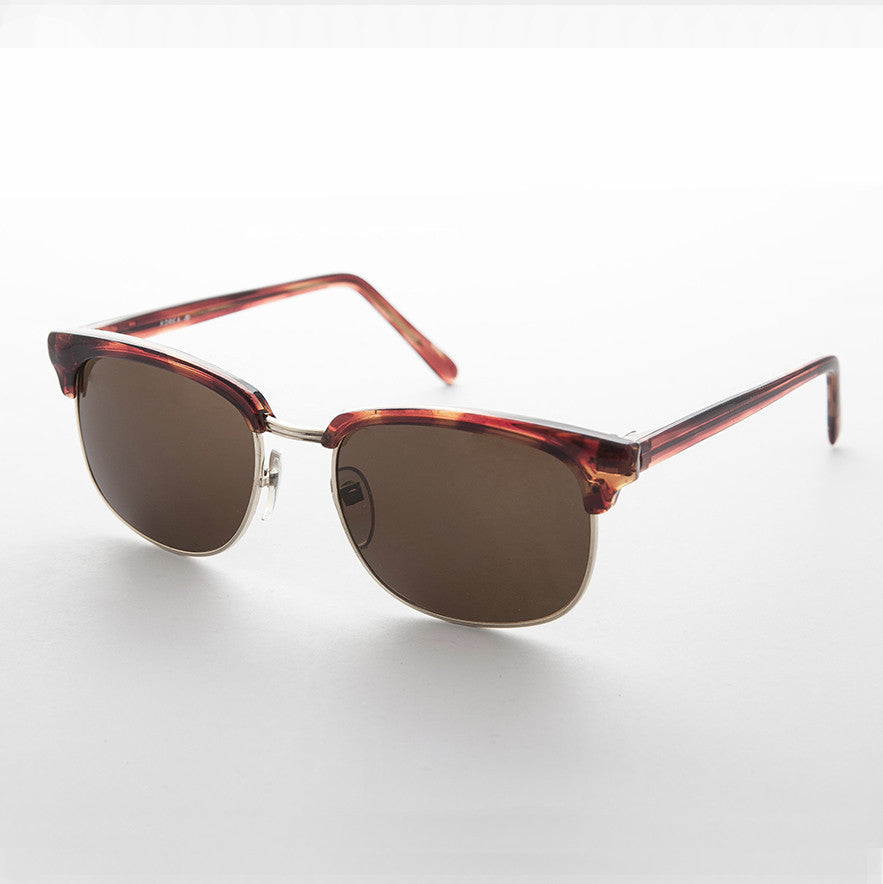 Classic Browline Vintage Sunglass - Truman