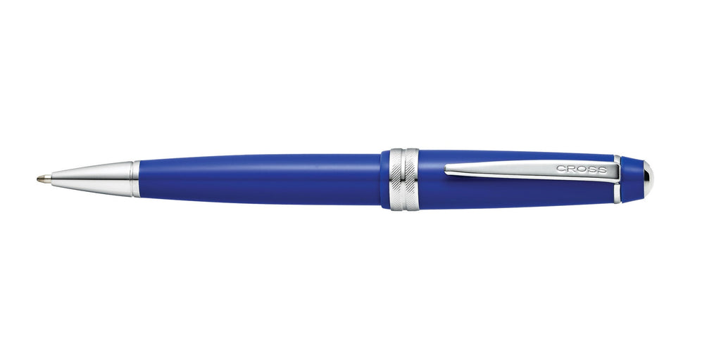 Bailey Light™ Polished Blue Resin Ballpoint Pen