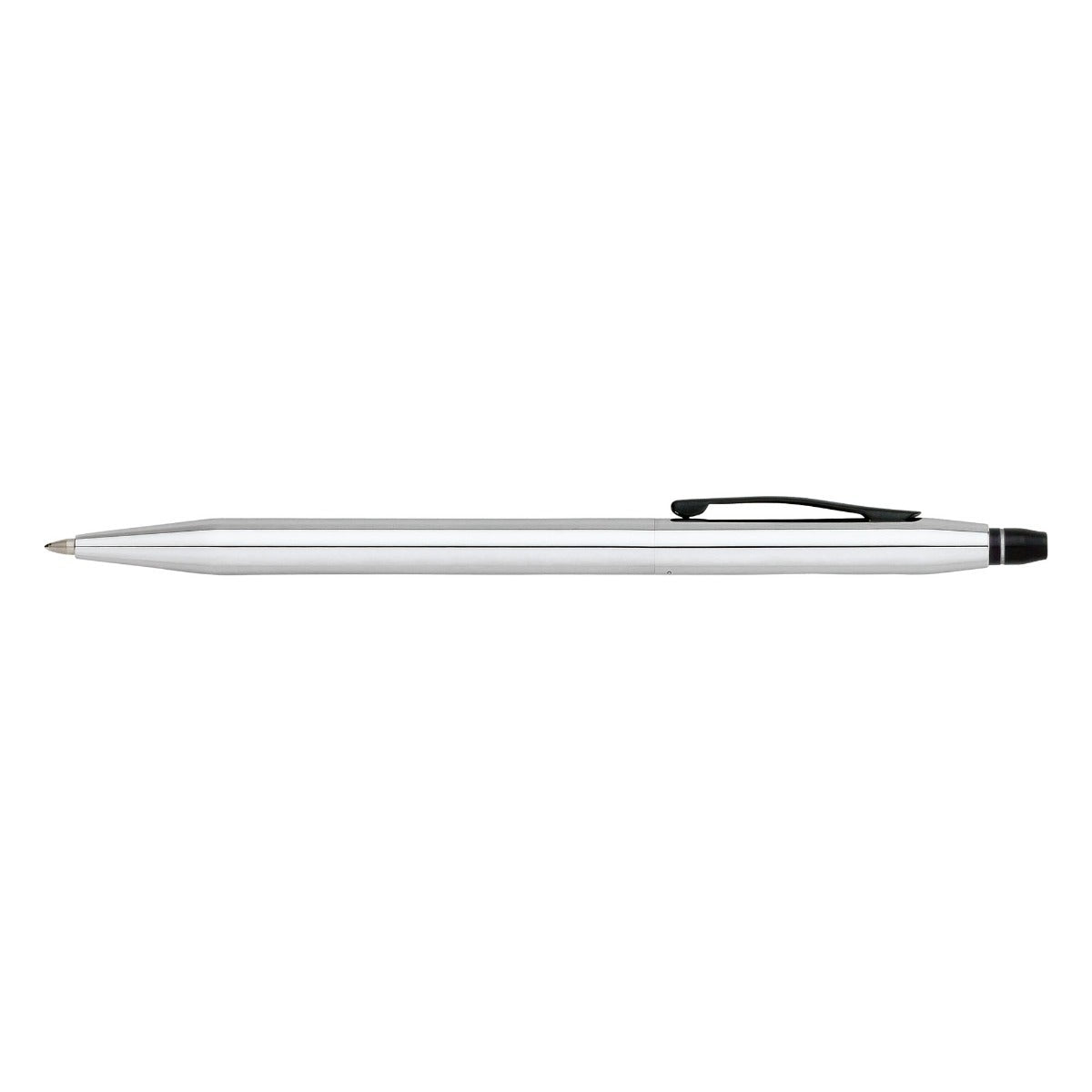 Click™ Chrome with Black Appointments Selectip® Rollerball Pen