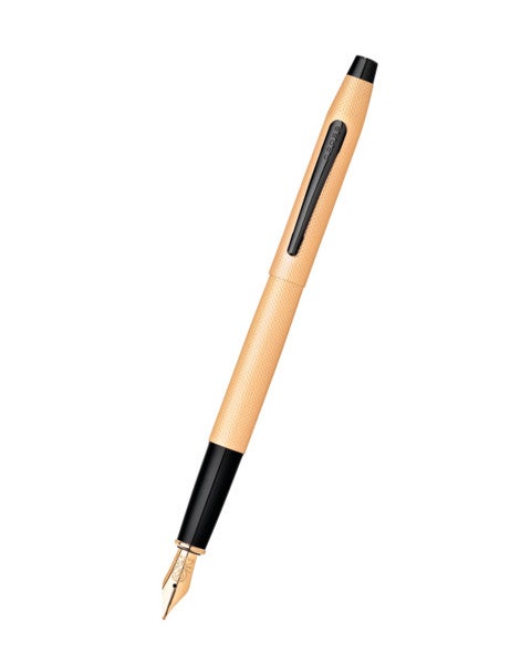 Classic Century® Brushed Rose-Gold PVD Fine Nib Fountain Pen