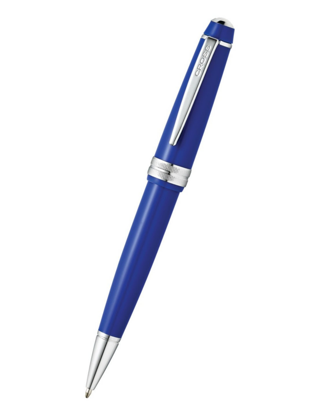 Bailey Light™ Polished Blue Resin Ballpoint Pen