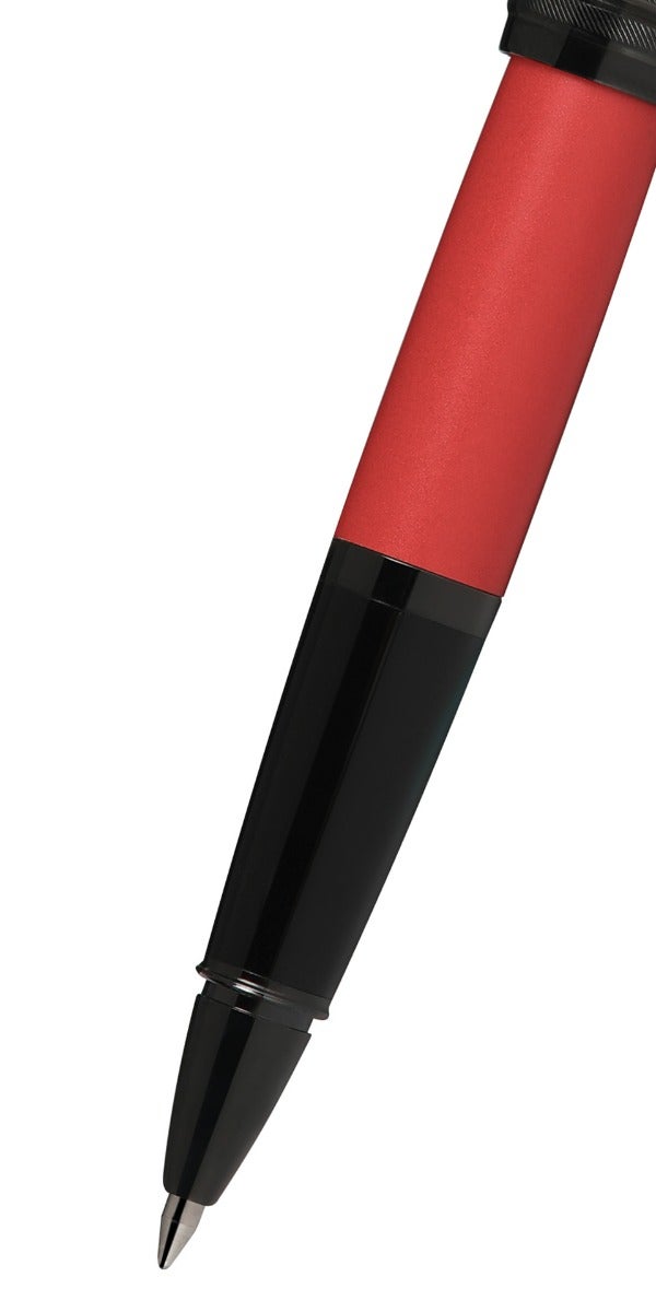 Bailey™ Matte Red Lacquer Rollerball Pen