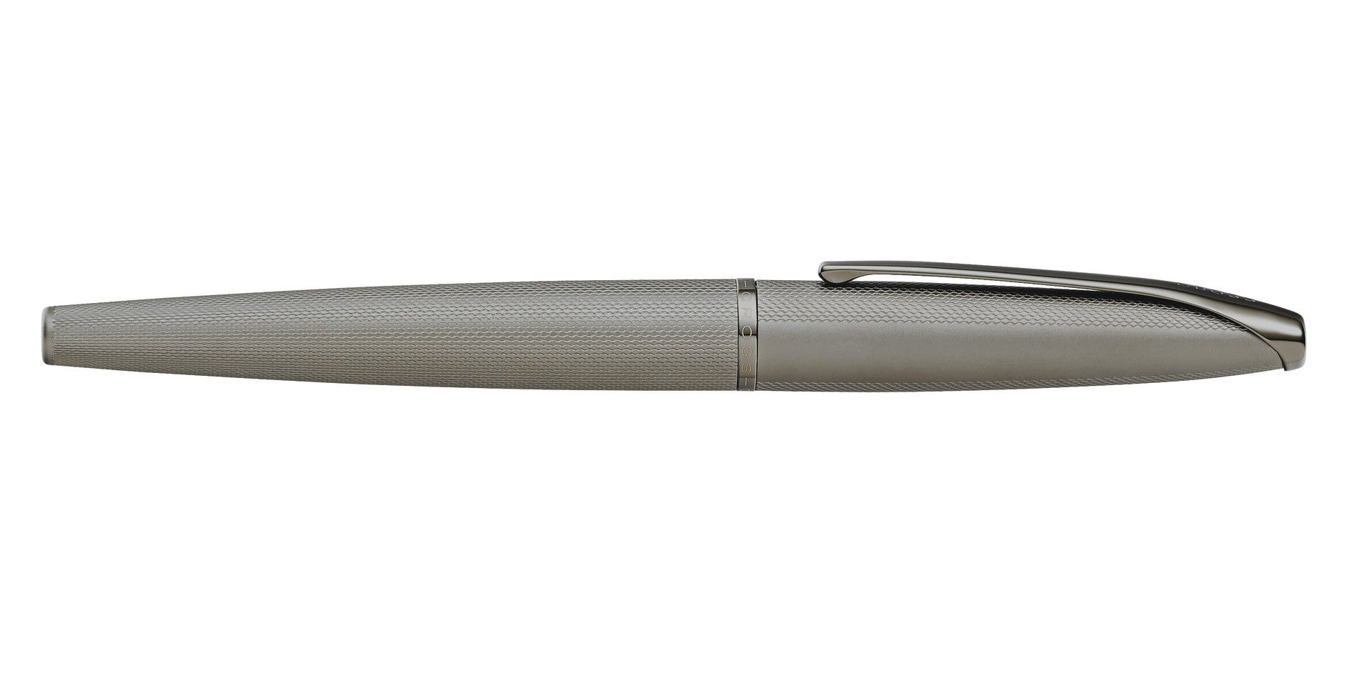 ATX® Sandblasted Titanium Gray Stainless Steel Fine Nib Fountain Pen
