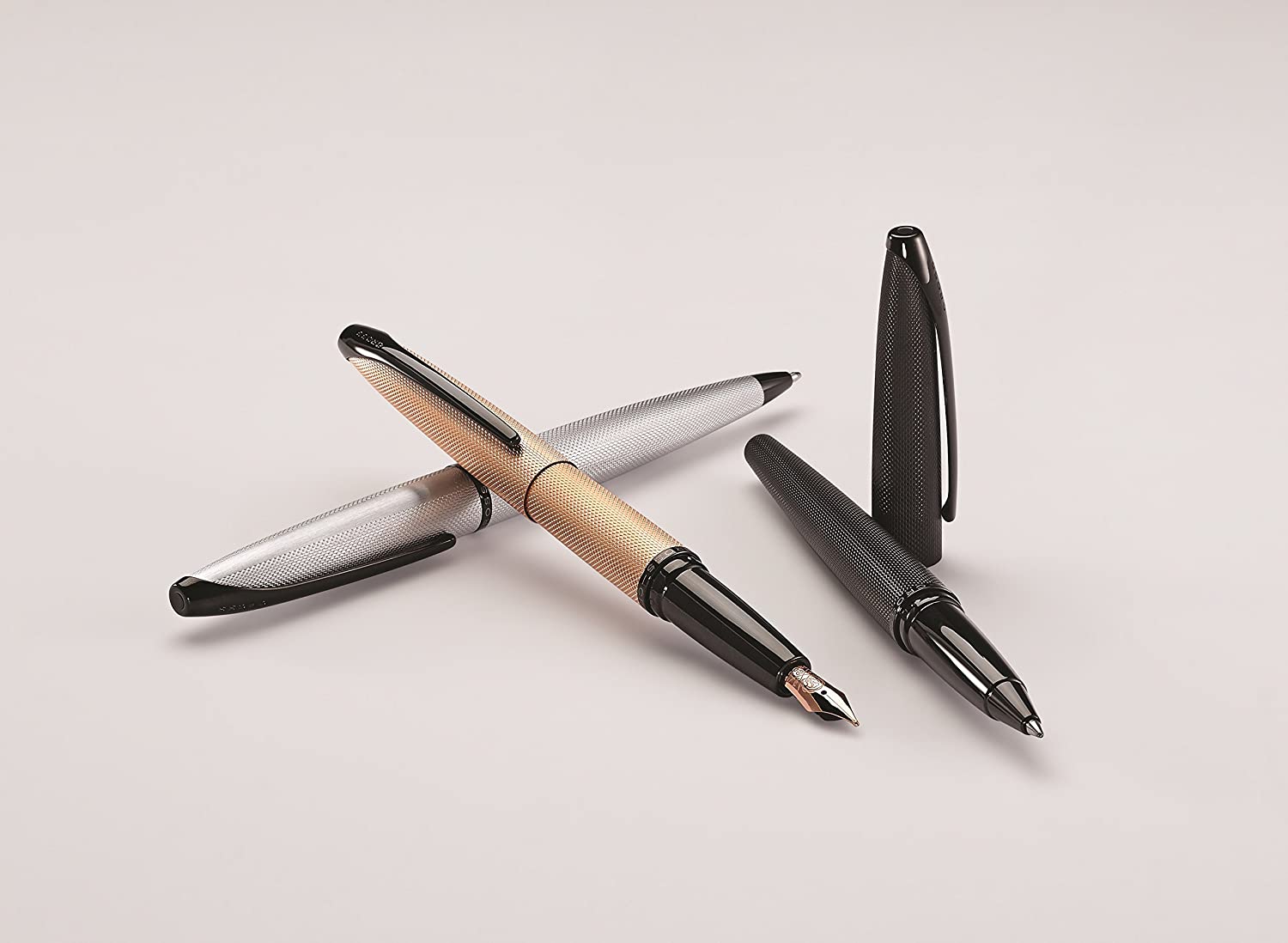 ATX® Brushed Chrome Rollerball Pen