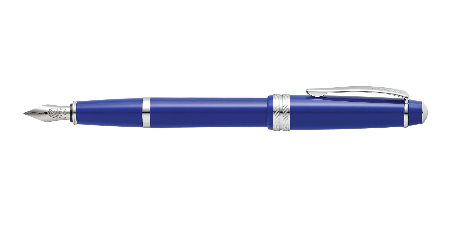 Bailey Light™ Polished Blue Resin Fine Nib Fountain Pen