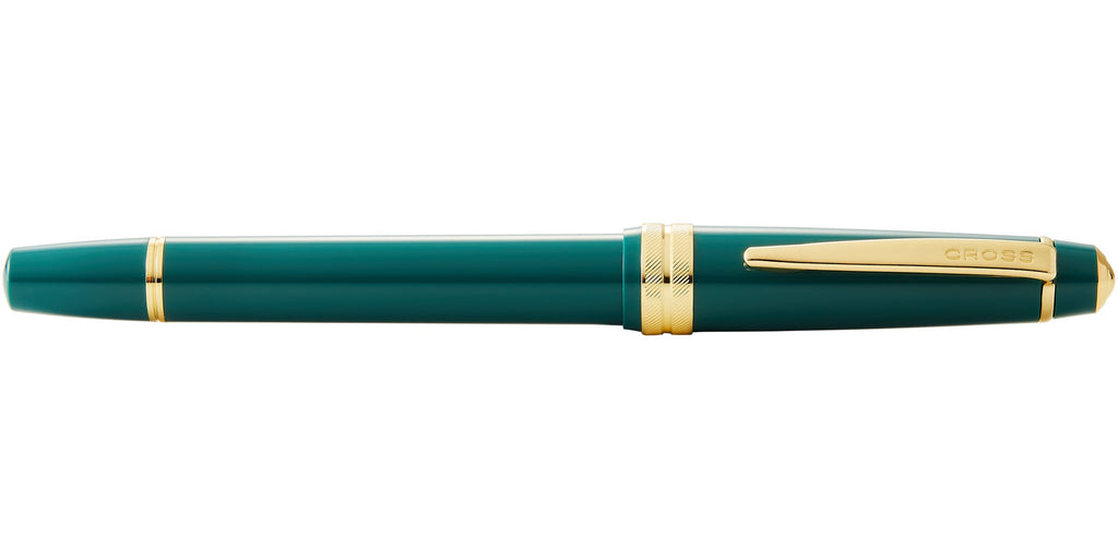 Bailey Light™ Polished Green Resin and Gold Tone Fine Nib Fountain Pen
