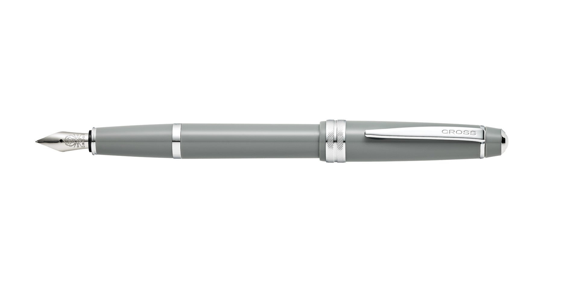 Bailey Light™ Polished Gray Resin Extra-Fine Nib Fountain Pen