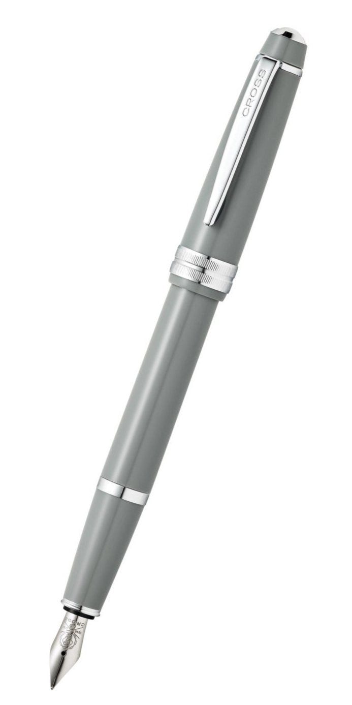 Bailey Light™ Polished Gray Resin Extra-Fine Nib Fountain Pen