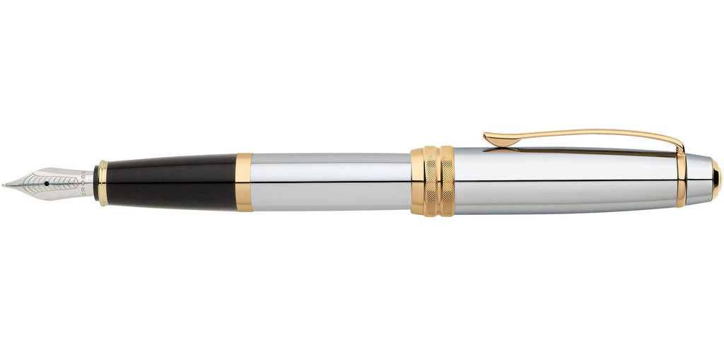 Bailey™ Medalist® Stainless Steel Medium Nib Fountain Pen