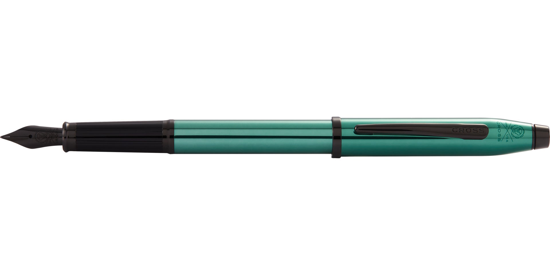 Century® II Translucent Green Lacquer Fine Nib Fountain Pen