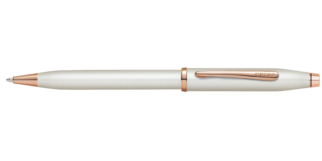 Century® II Pearlescent White Lacquer Ballpoint Pen