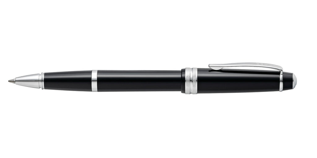Bailey Light™ Glossy Black Resin Rollerball Pen