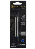 Mini Ballpoint Pen Refill - Blue - Medium - Dual Pack