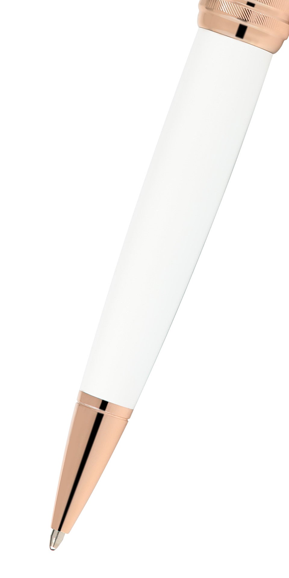 Bailey™ Pearlescent White Lacquer Ballpoint Pen