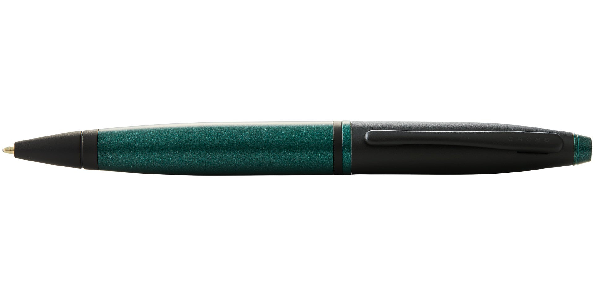 Calais™ Matte Green and Black Lacquer Ballpoint Pen