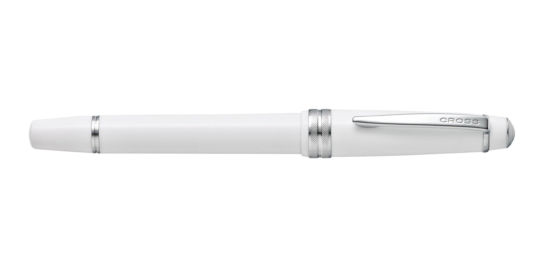 Bailey Light™ Polished White Resin Extra-Fine Nib Fountain Pen