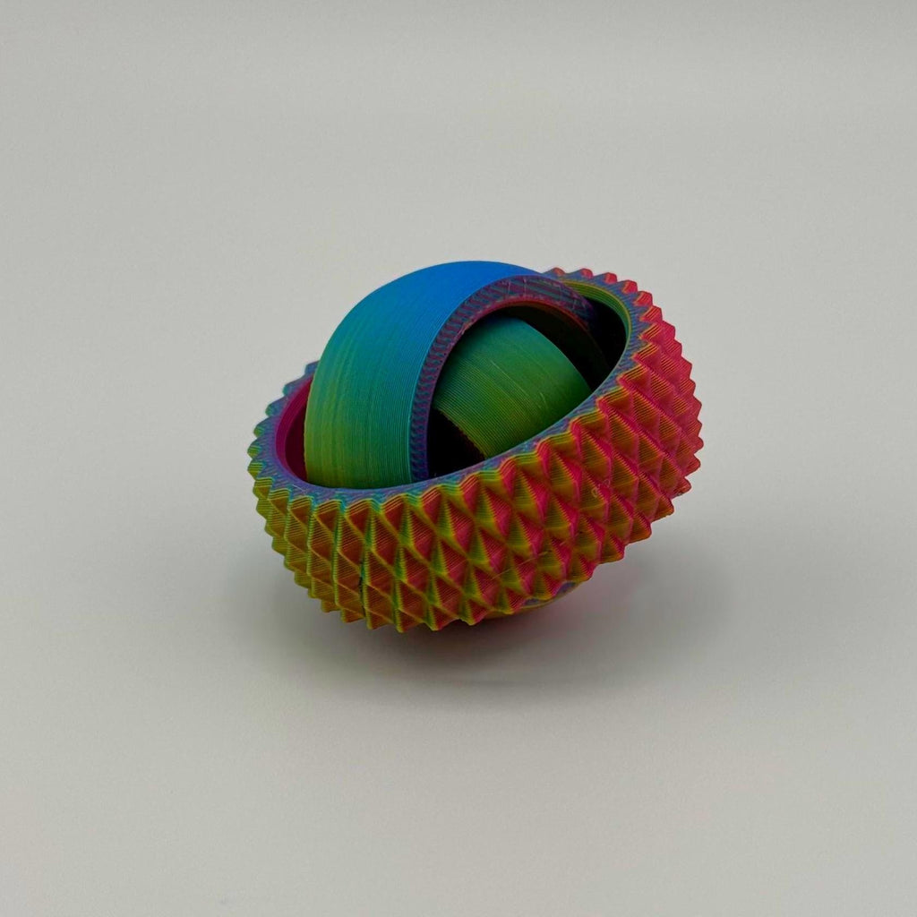 Multi Color Spiky Gyro Fidget Spinner