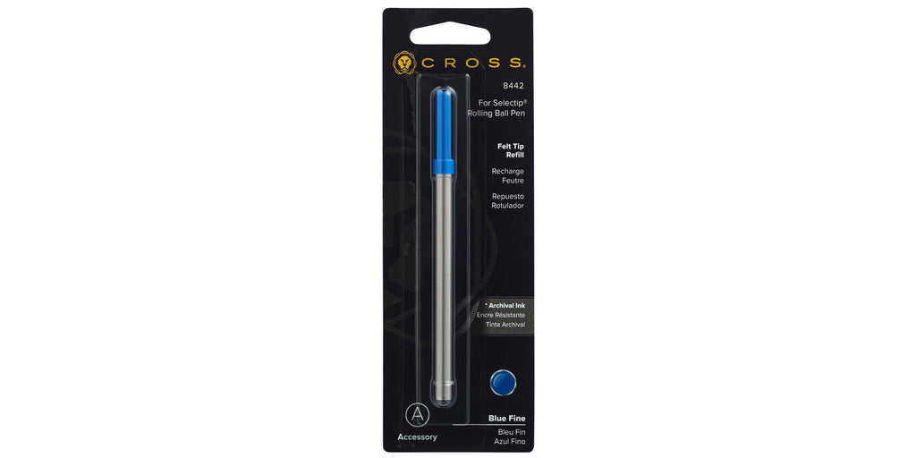 Porous-Point (Felt-Tip) Refill for Selectip® Pens - Blue - Fine