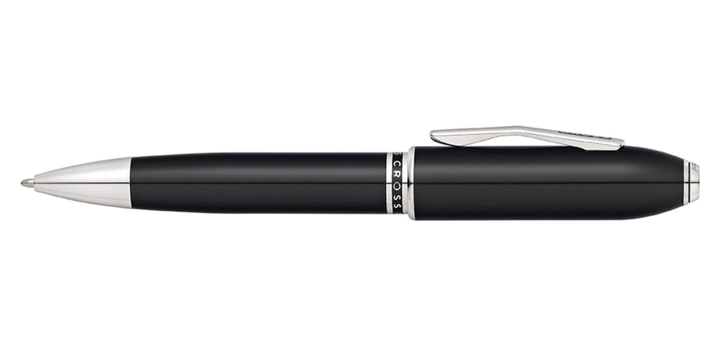 Peerless™ Obsidian Black Lacquer with Platinum Plated Appointments Ballpoint Pen