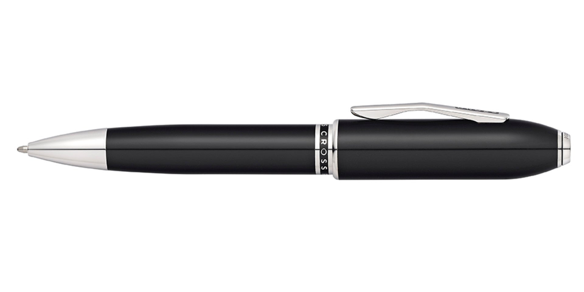 Peerless™ Obsidian Black Lacquer with Platinum Plated Appointments Ballpoint Pen