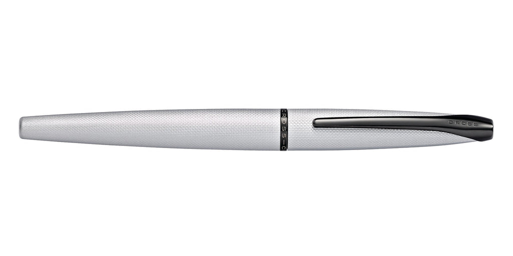 ATX® Brushed Chrome Medium Nib Fountain Pen