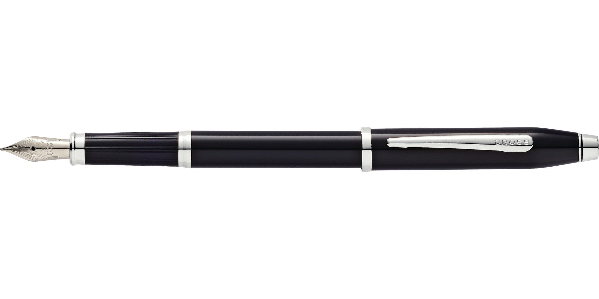 Century® II Black Lacquer Fine Nib Fountain Pen