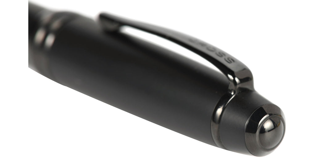 Bailey™ Matte Black Lacquer Rollerball Pen