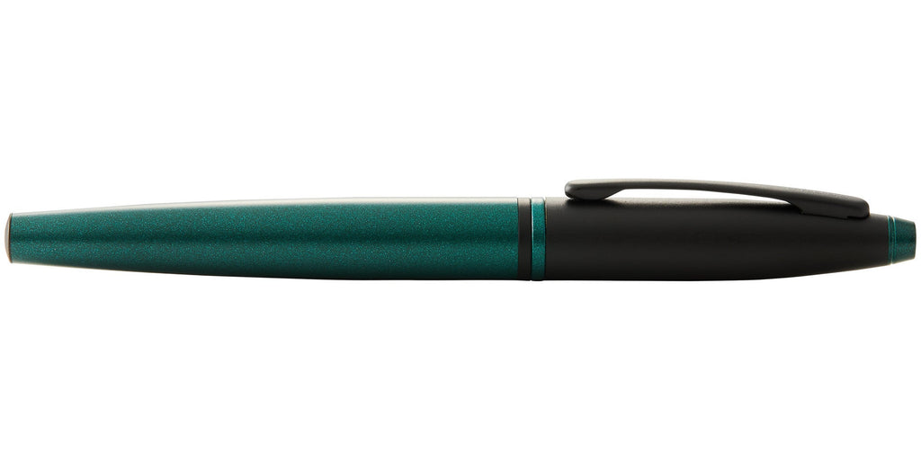 Calais™ Matte Green and Black Lacquer Rollerball Pen