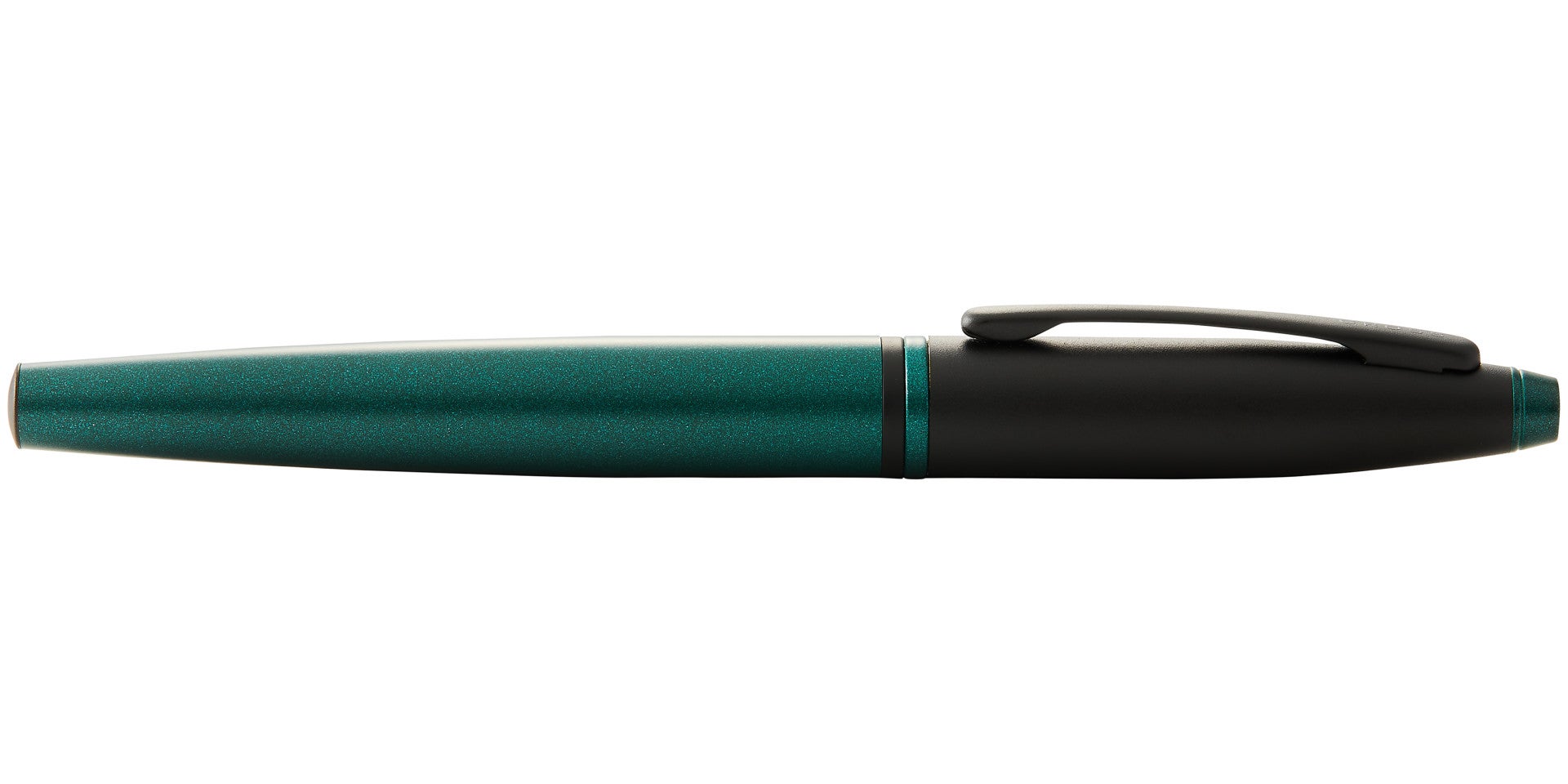 Calais™ Matte Green and Black Lacquer Rollerball Pen