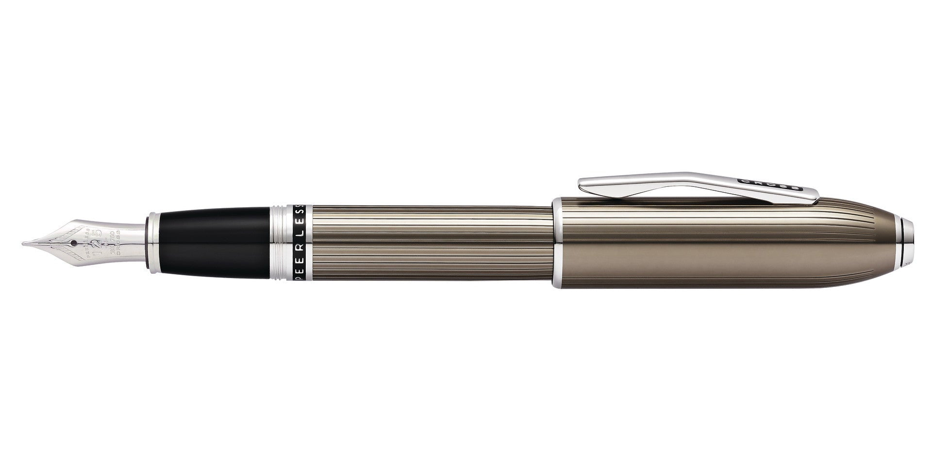 Peerless™ Translucent Titanium Gray Fountain Pen