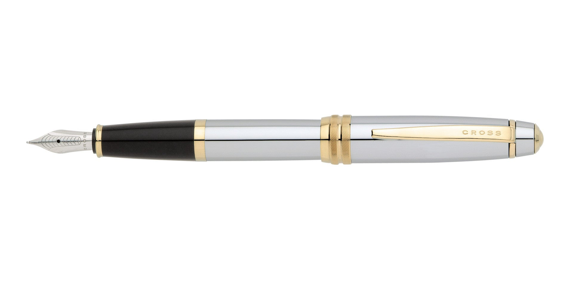 Bailey™ Medalist® Stainless Steel Medium Nib Fountain Pen